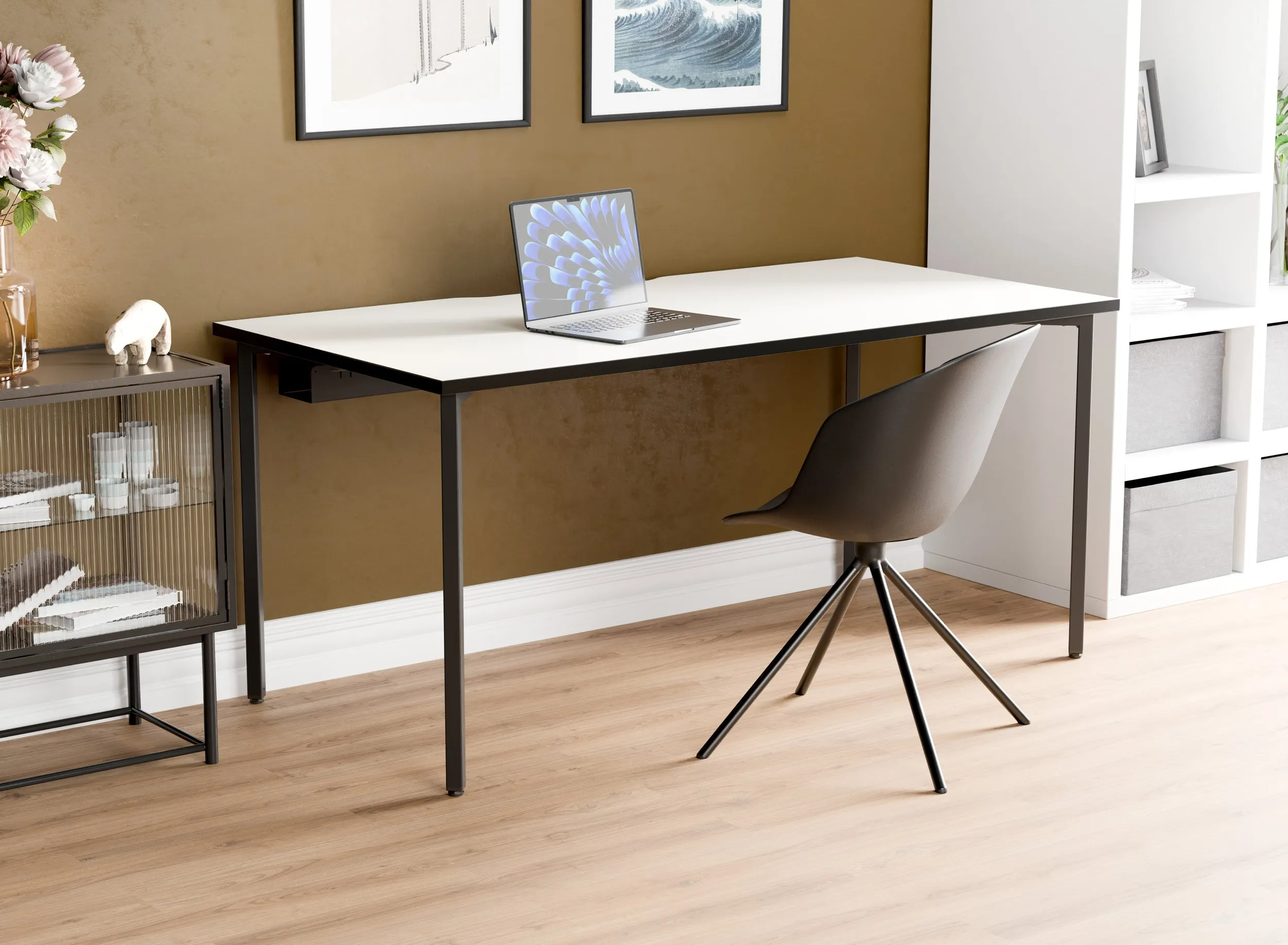 Recon modular desk - fixed height office desk London
